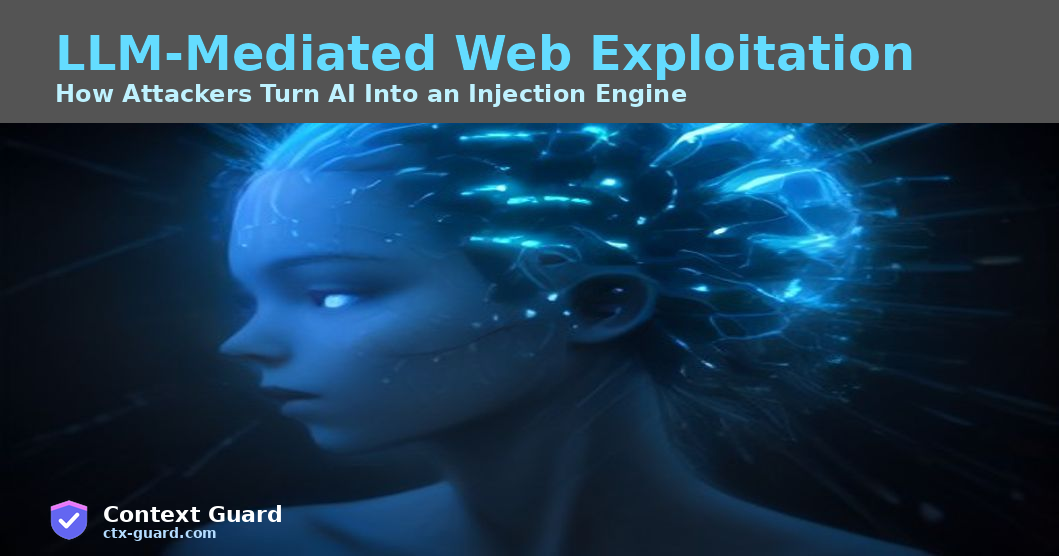 LLM-Mediated Web Exploitation: How Attackers Turn AI Into a SQL Injection, XSS, and SSRF Engine