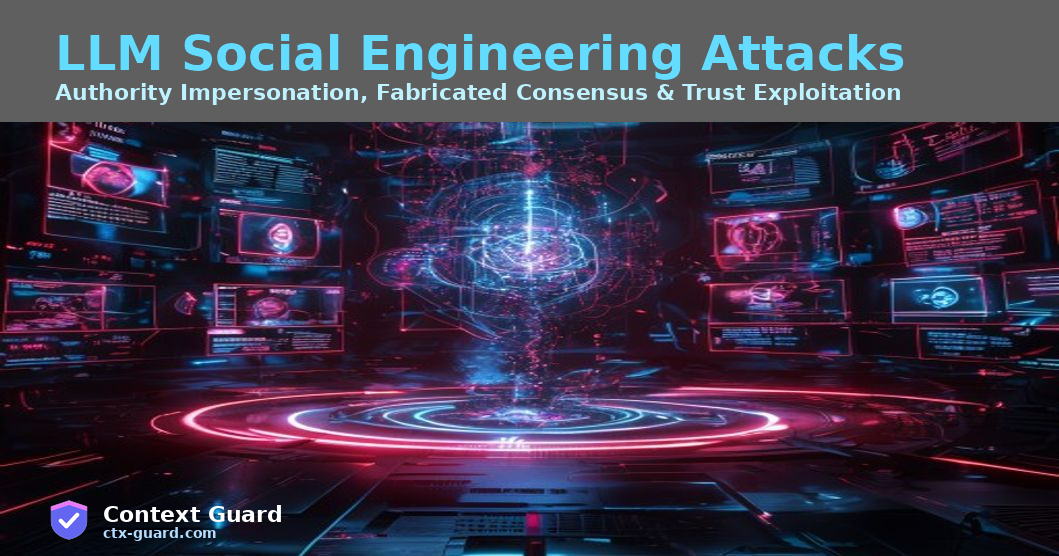 LLM Social Engineering: Authority Impersonation, Fabricated Consensus, and Trust Exploitation Against AI Systems