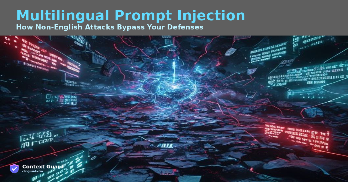 Multilingual Prompt Injection: How Non-English Attacks Bypass Your Defenses